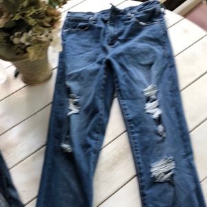 Abercrombie Simone High Rise Super Skinny Jeans